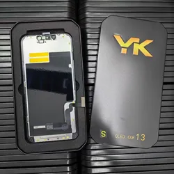 YK OLED Display For iPhone X Xs 11Pro 12 12Pro 13 14 LCD No Dead Pixel Replacement LCDs Touch Screen Digitizer Assembly Tested