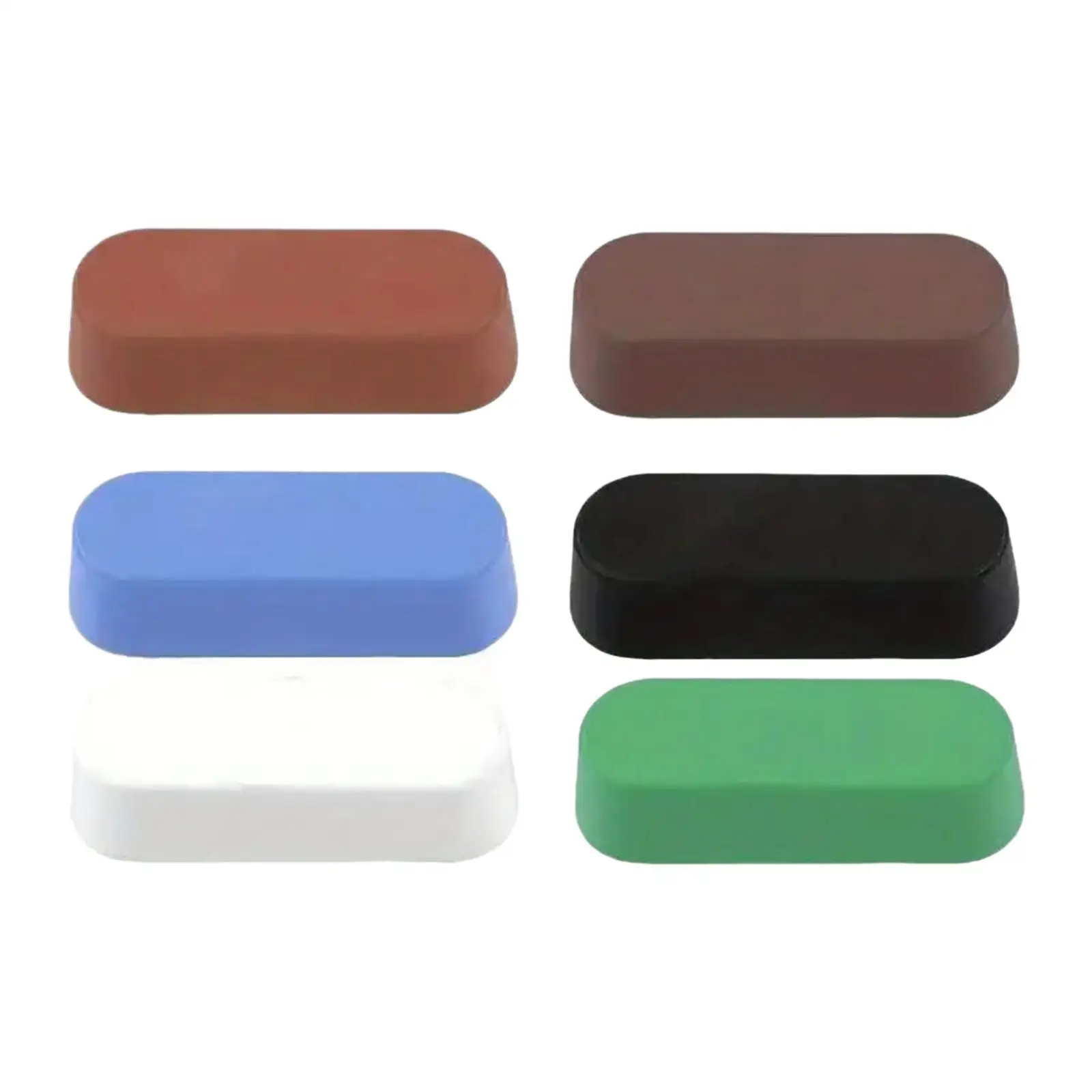 

6x Metal Polishing Compound Buffing Compound Bar Sturdy Portable for Jewelry