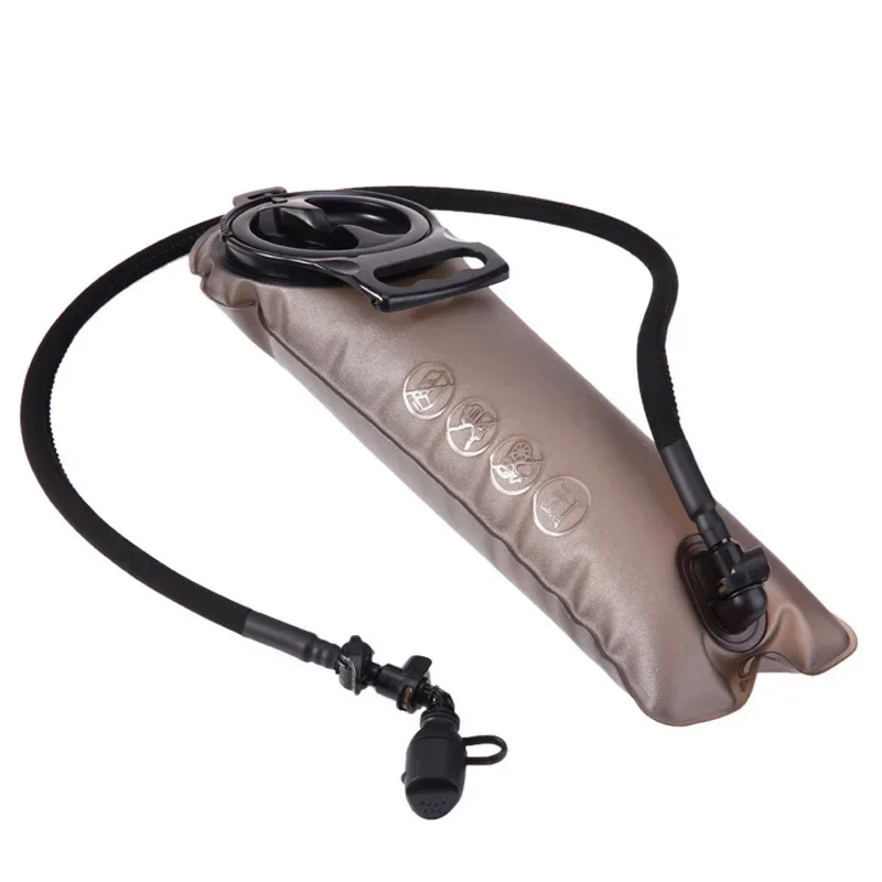 BPA-freie Wasserblase, taktischer Trinkrucksack, 2 l/2,5 l/3 l, eingebauter Wasserbeutel mit Strohhalm, TPU-Material