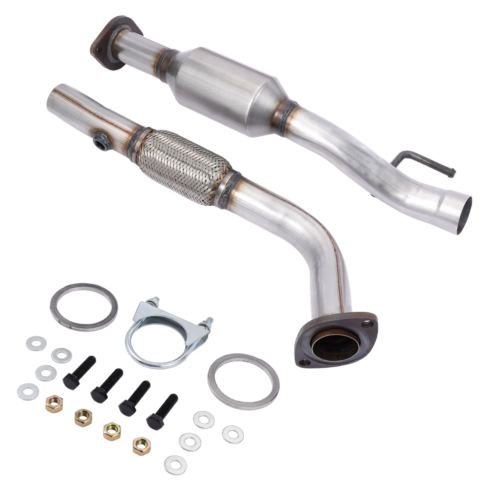 5546873TC Flex Pipe Stainless Steel Catalytic Converter  For 2010- 2011  Toyota Camry 2.5L