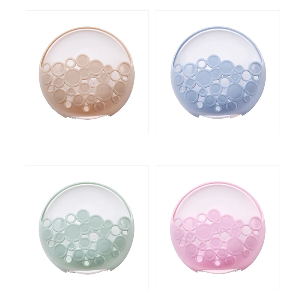 

Vacuum Suction Cup Soap Holder Sponge Fashion Smooth Surface Dish No Drilling Tub