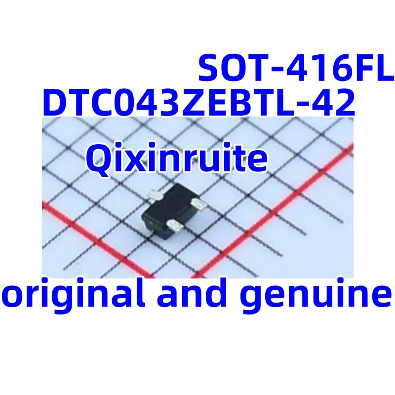 Qixinruite    Brand new original DTC043ZEBTL=42 50V-100mA-250MHz-150mW-surface mount EMT3F SOT-416FL bipolar transistor