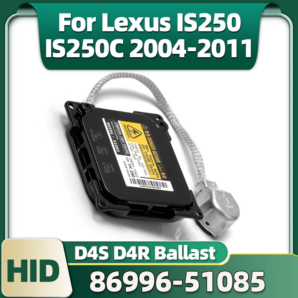 D4S Xenon HID Headlight Ballast 86996-51085 Unit KDLT003 For Lexus IS250 IS250C 2004 2005 2006 2007 2008 2009 2010 2011