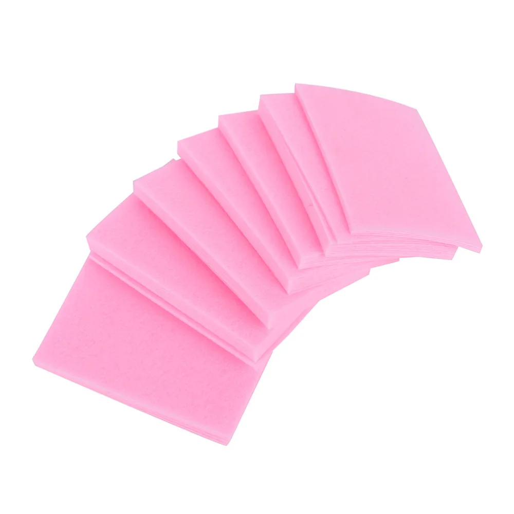 

100pcs Lint-Free Wipes Napkins Manicure Remove Nails Varnish Cotton Pads Nail Art Tools Lint free Nail Gel Polish Removal Wraps