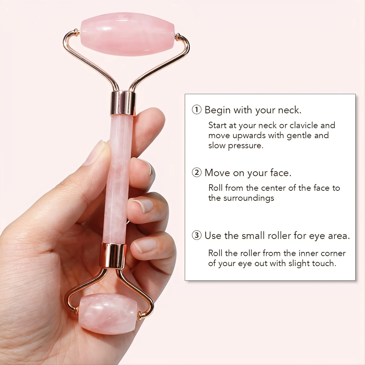Gesichtsschönheits-Jade-Roller- und Gua-Sha-Sets für Gesicht, Augen und Hals – Harzmassagegerät zur Linderung feiner Linien und Falten – natürlich