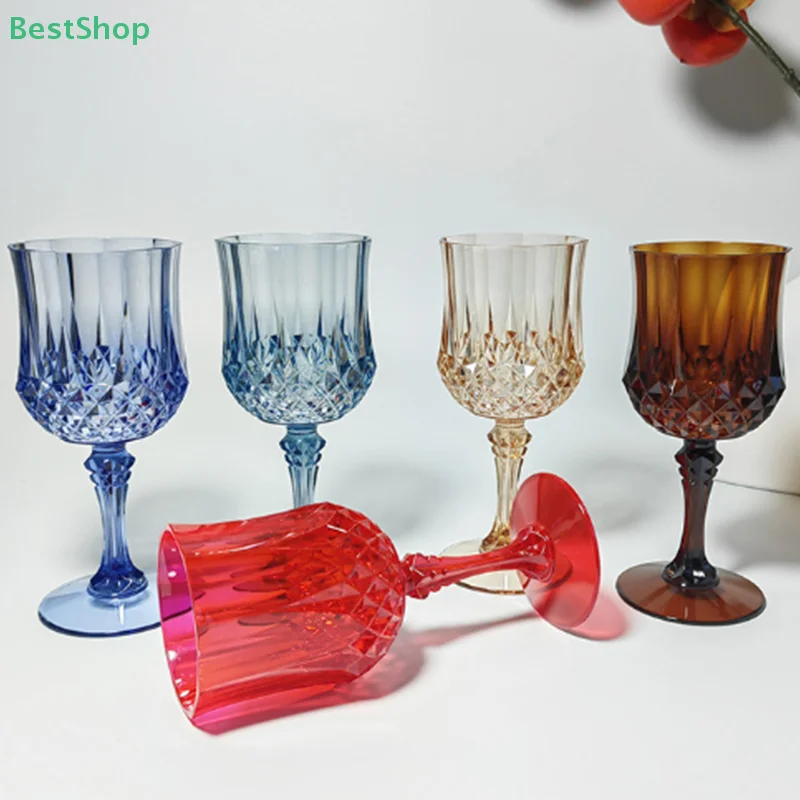 Plastic Champagne Flutes Acrylic Champagne Glasses Wine Cups Wedding Toasting Glasses For Birthday Wedding