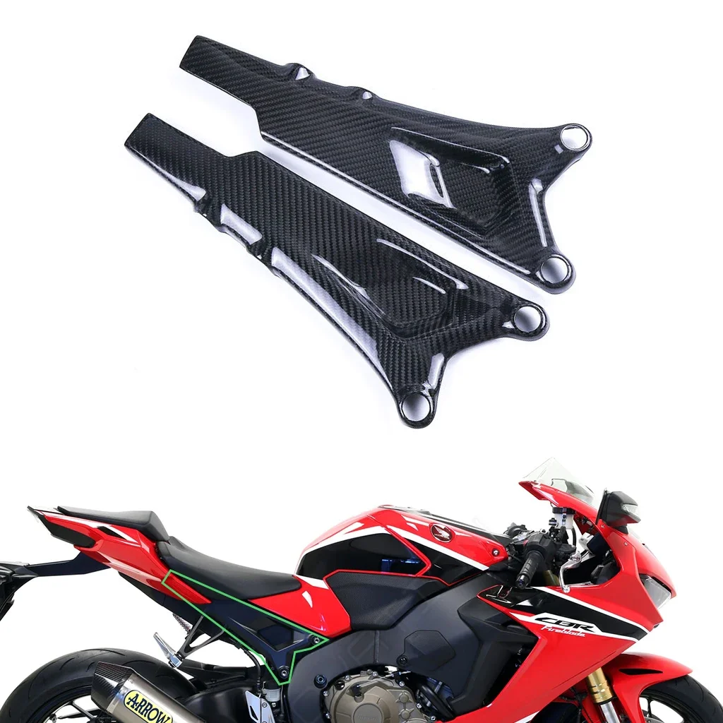 For Honda CBR1000RR 2017 2018 2019 2020 3K Carbon Fiber Motorcycle Modified Accessories Subframe Covers Under Seat Side Panels