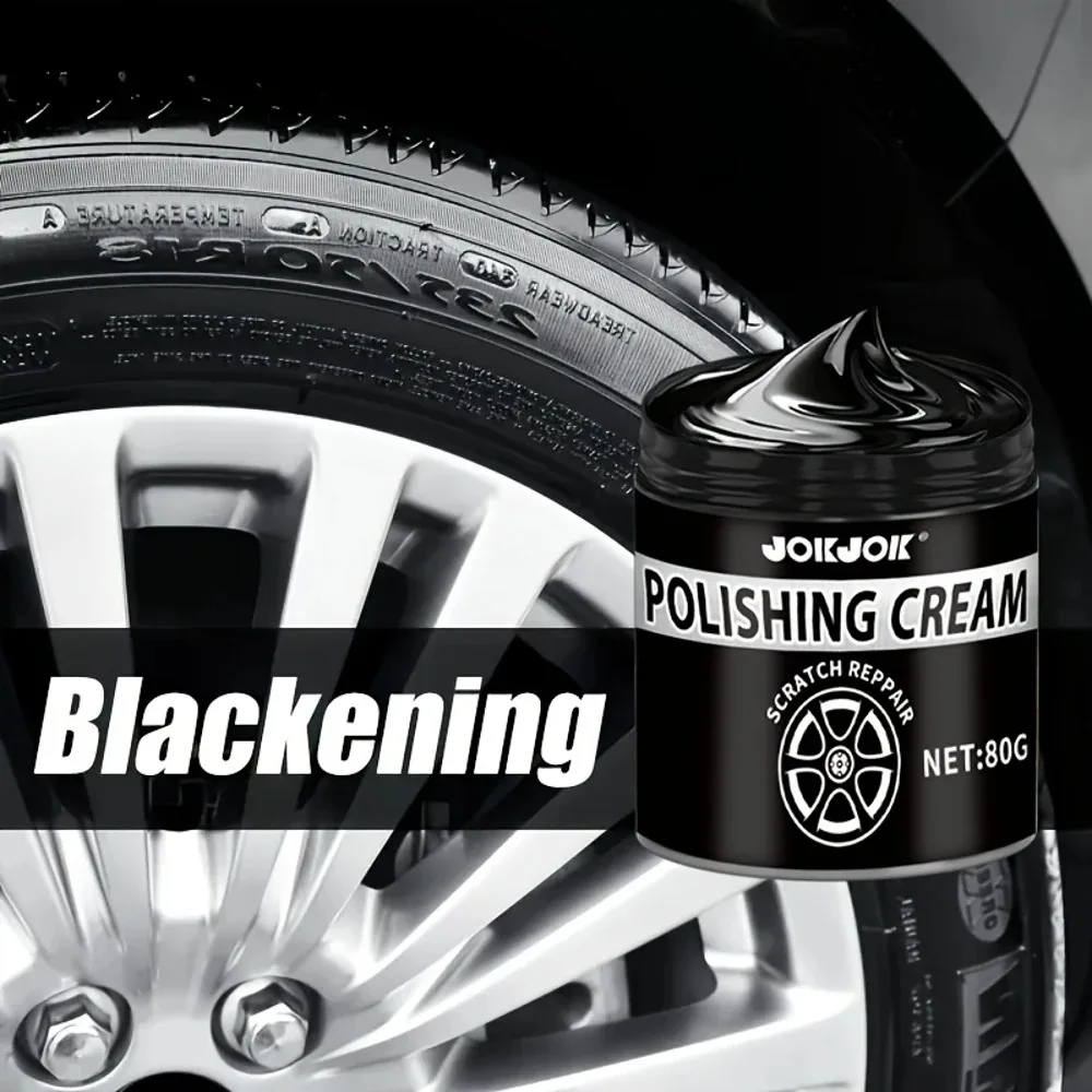 Langlebige Autoreifenpolitur und Schutzpaste – Anti-Aging-Glanzverstärker, UV-/wetterfest, kratz- und staubbeständig,