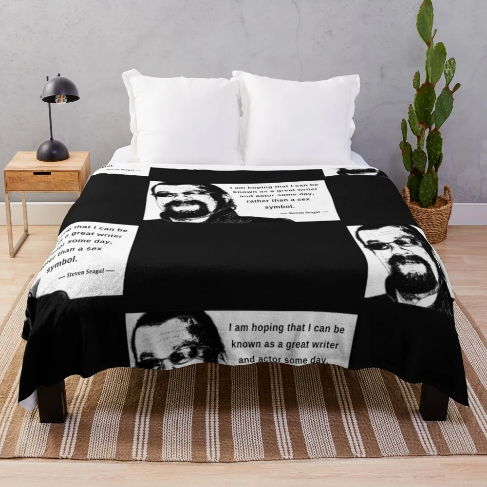 Steven Seagal - Sex Symbol Essential Throw Blanket for babies Furry Vintage Decorative Beds Blankets