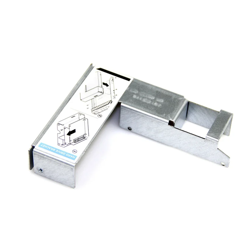 

AB97-10Pcs 3,5-дюймовый на 2,5-дюймовый металлический кронштейн для жесткого диска Caddy для DELL R420 R430 R510 R520 T620 R710 R720 R730 9W8C4 адаптер конвертера