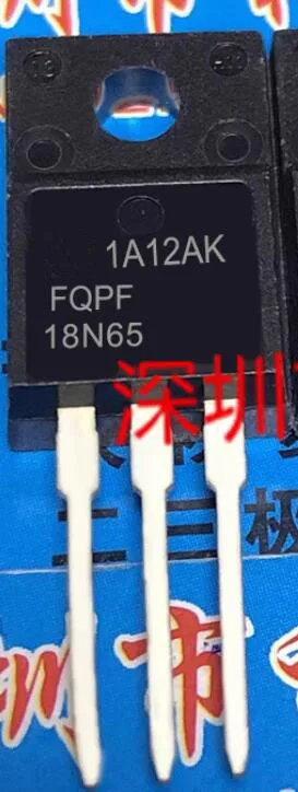 

FQPF18N65 TO220F 20A 650V MOS field effect tube