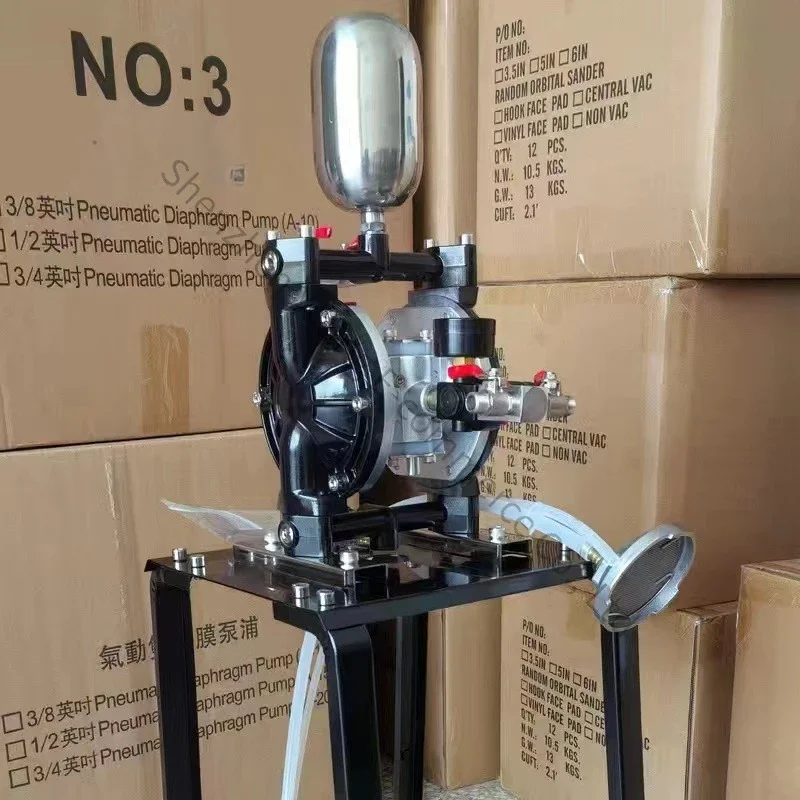 2026　Pneumatic Diaphragm Pump Double Diaphragm Pump Aluminum Alloy Paint Self-priming Corrosion-resistant Booster Pump