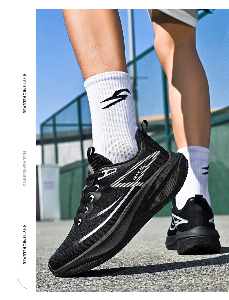 Damen-Laufschuhe mit Carbonplatte, Herren-Marathon-Sneaker, leichte, rutschfeste Sport-Sneaker für den Alltag – Detail 19