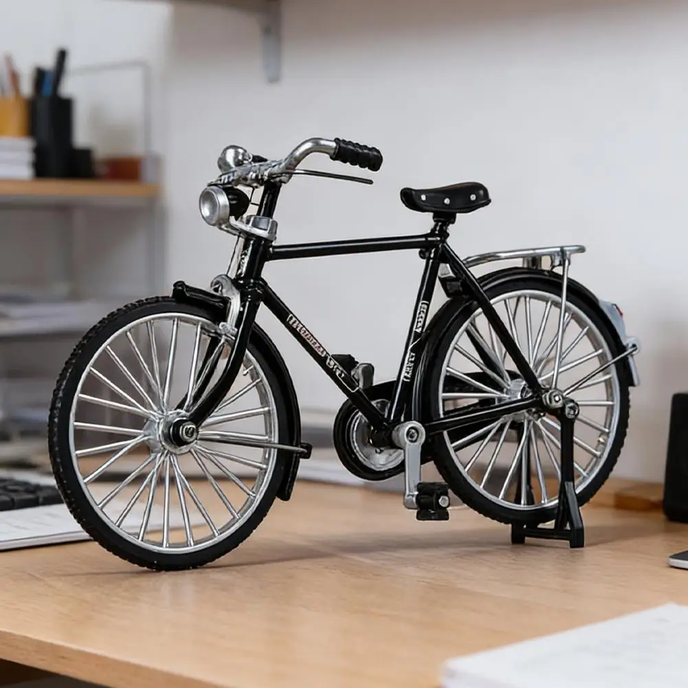 

Ретро-велосипед: сборная модель-головоломка, имитация велосипеда, коллекционный декор, игрушки-велосипеды, сборные настольные DIY-игрушки W1U2