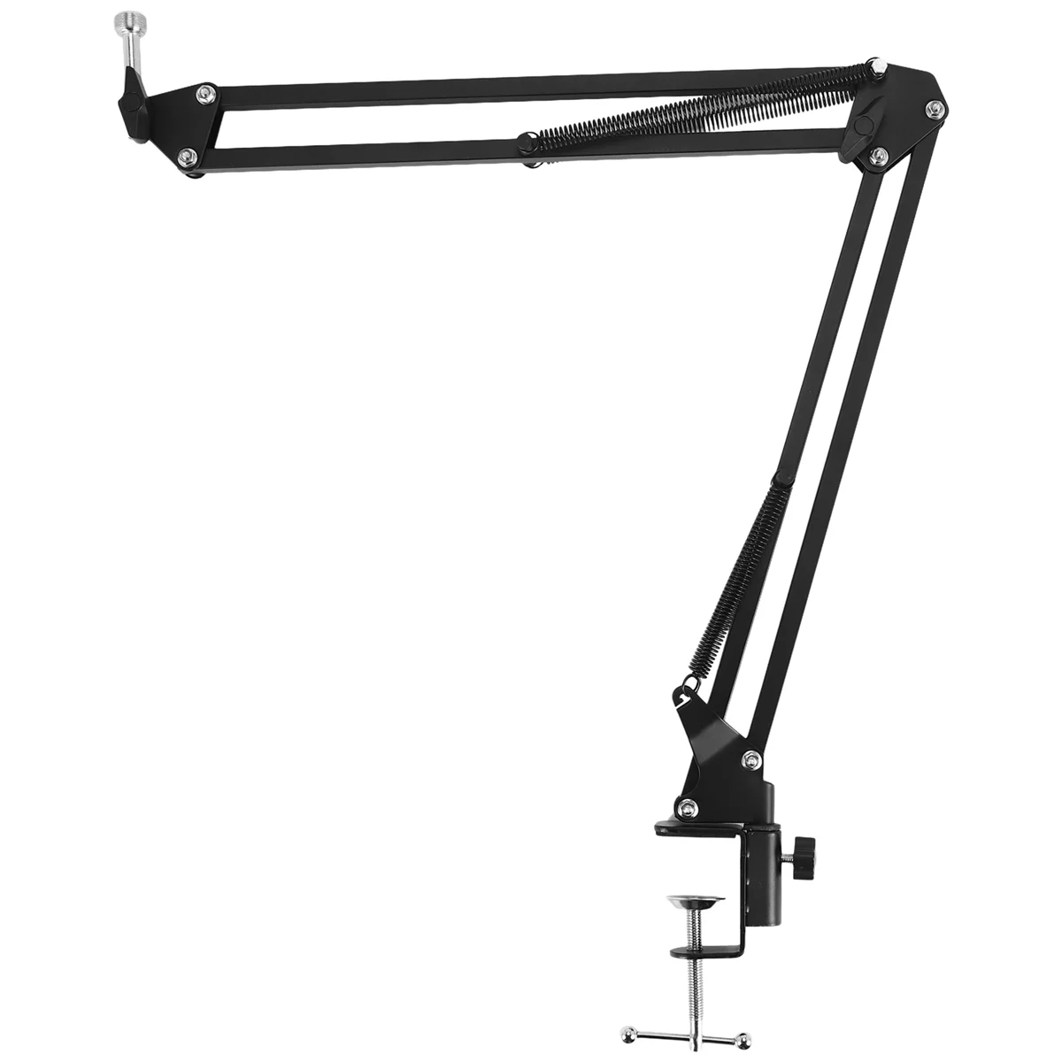 SMIEA 마이크 가위 암 스탠드 75cm 높은 탁상용 붐 마이크 서스펜션 마운트 Blue Yeti Pro USB 마이크 홀더