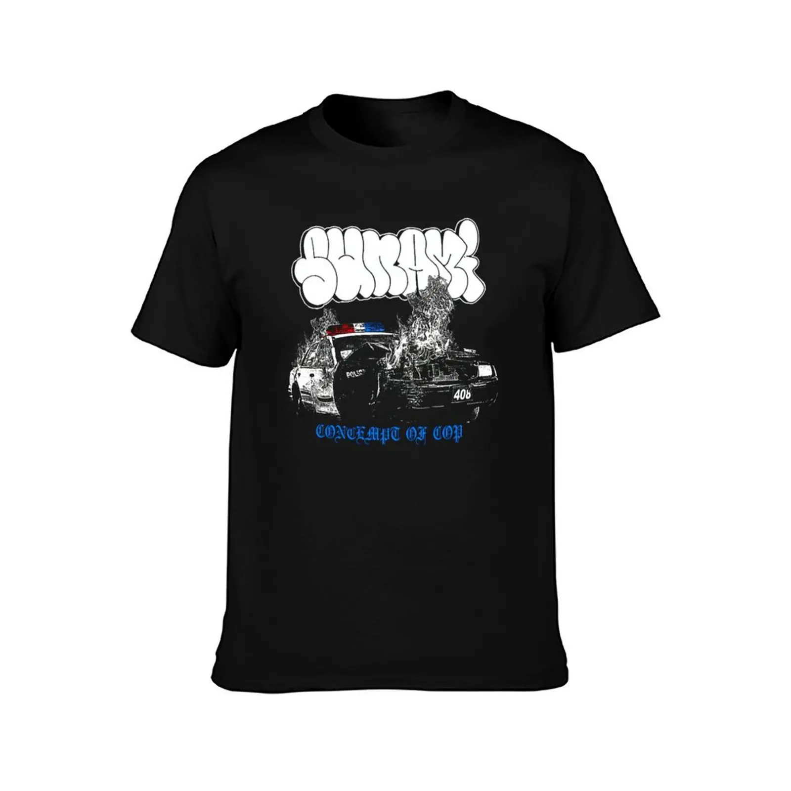 Sunami Contempt Burn Car T-Shirt Lightweight Hiking T-Shirt