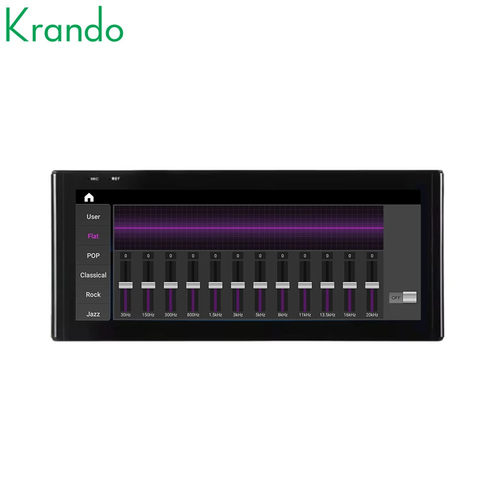 

Krando 12,3-дюймовая система NBT DVD Auto для AUDI A8 2003-2009 SNavigation CarPlay HD сенсорный экран