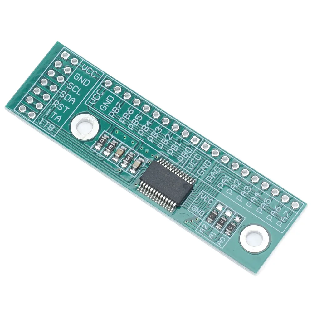 MCP23017E/SS IO Extension Module I2C Interface 16 Bit IIC Expansion Board Extension Module Pin Board Embedded Systems