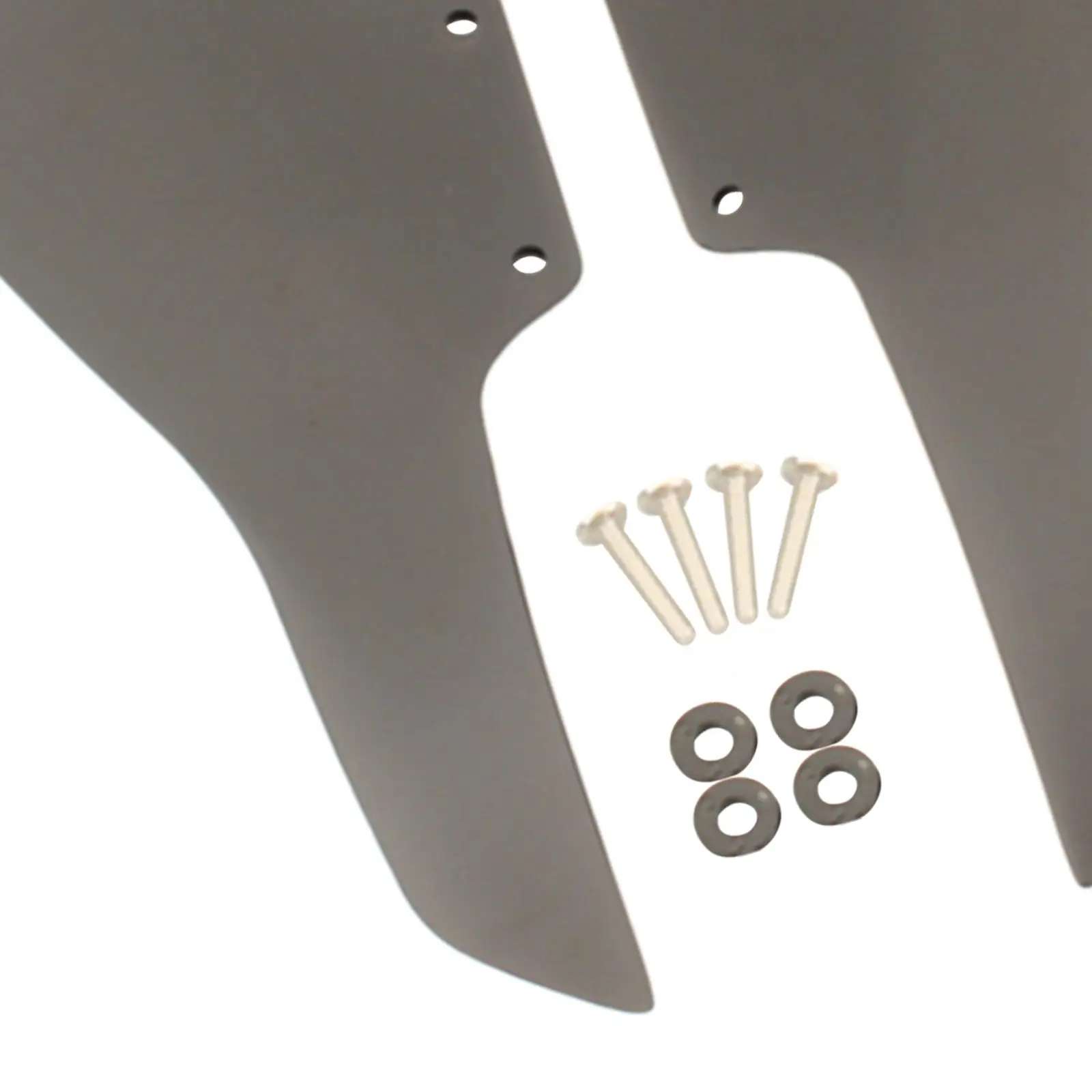 Motorcycle Side Wing Windscreen Wind Deflectors for BMW R18 Bagger Impact Resistant Easy Screw Fix