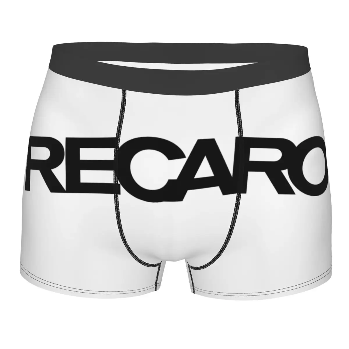 

Пользовательские боксеры с логотипом Recaros, мужские трусы, нижнее белье, новинка, трусы