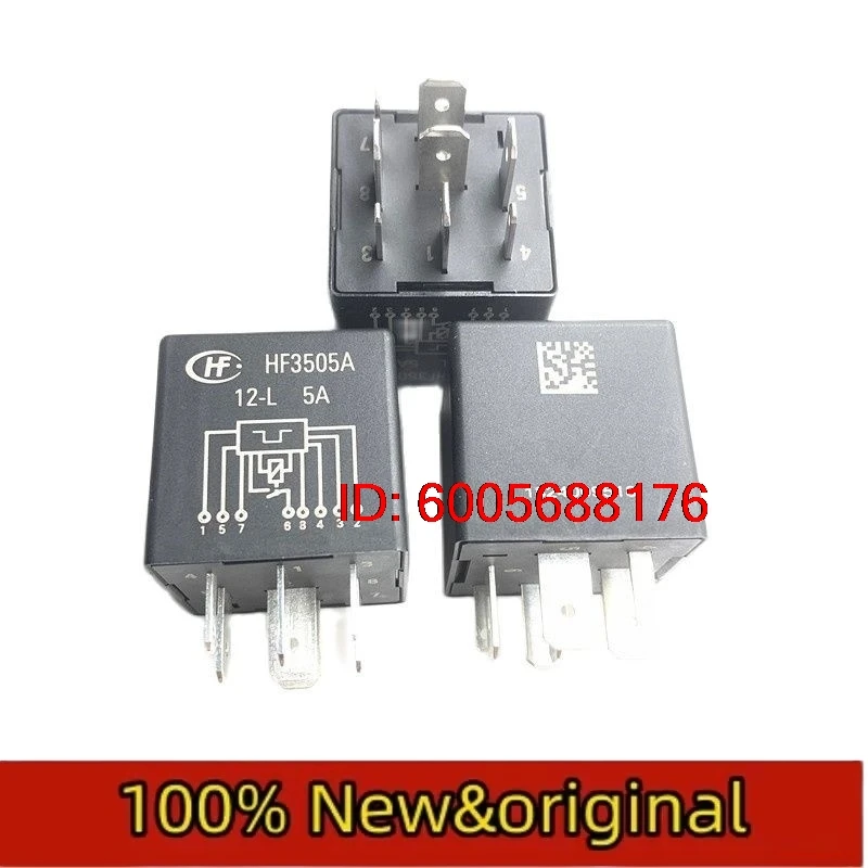 10PCS The Relay:HF3505A 12-L 5A Original & Brand New