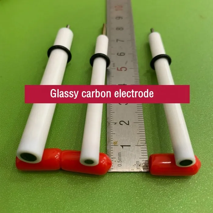 

Glassy carbon electrode, working electrode, 3mm / 4mm / 5mm glassy carbon electrode.