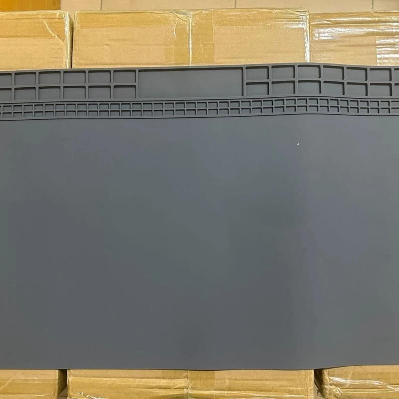 Tappetino saldatura resistente calore in silicone F92C tappetino riparazione a prova riscaldamento a calore e
