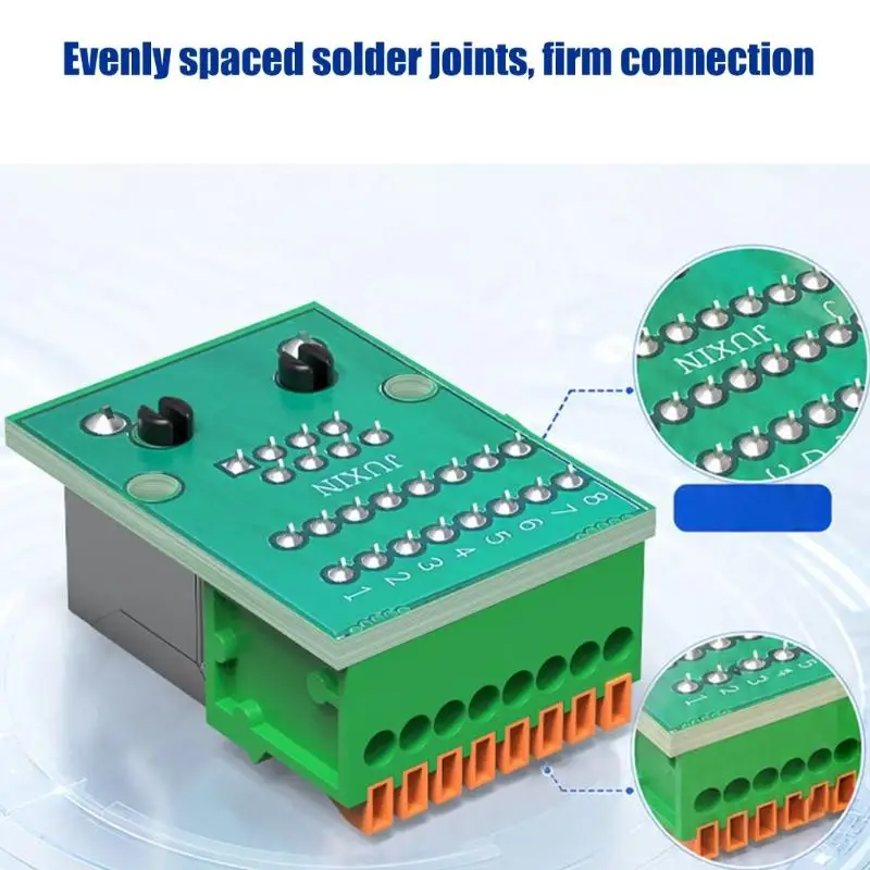 R53C Female RJ45 Port Board with Push Wire Block for Home Cable Repair