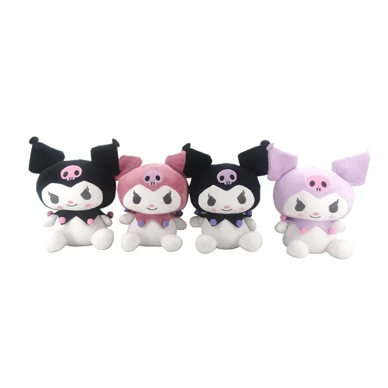 Kawaii Sanrio Kuromi color of macaron peluche.