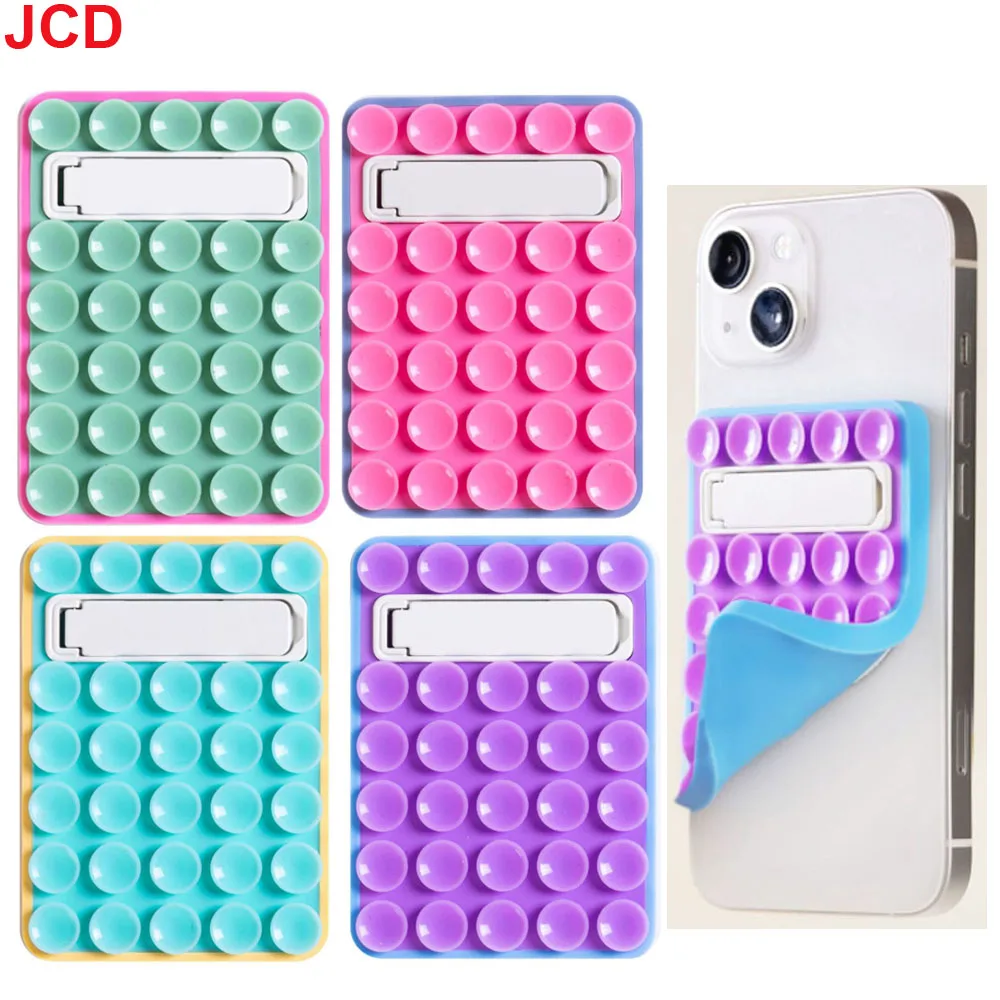 

Magnetic Suction Cup Phone Mount Silicone Suction IPhone series Case Grip Stand Holder Hands-Free Mirror Shower Phone Holder Mou
