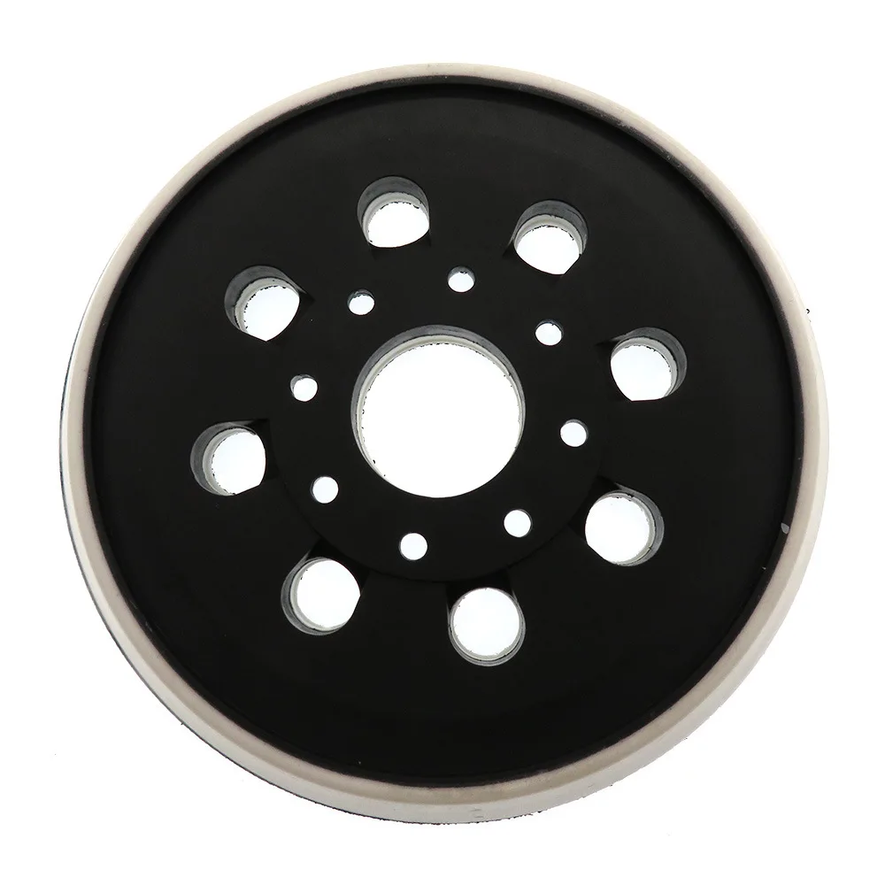 5IN 8Holes Polishing Disc Polishing Pad Replacement Hook And Loop Backing Pad 125mm Sanding Pad For Bosch GEX 125-1 A, PEX 220