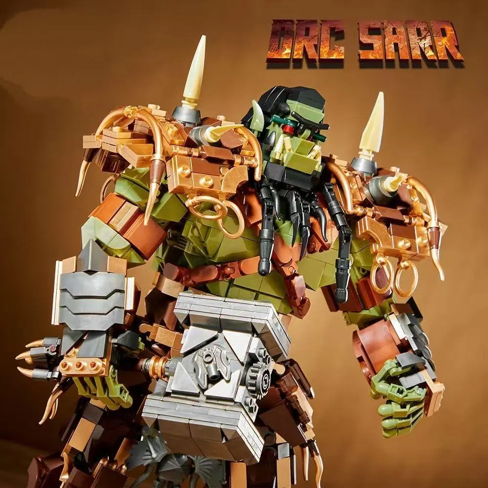 DK2021 Orc Sal Series bloques de construcción de partículas pequeñas juguete educativo para niños para montaje regalo perfecto para festivales