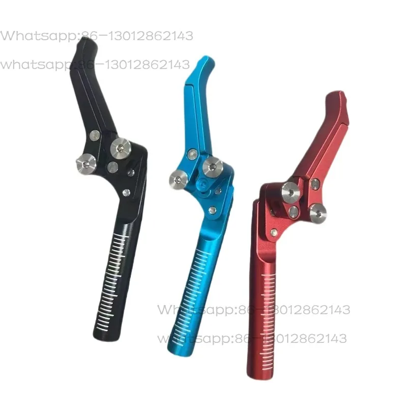 High-End All Aluminum Alloy Eagle Brake, Safety Active Wheelchair Handbrake for Sports Wheelchair Rehabilitation Supplies