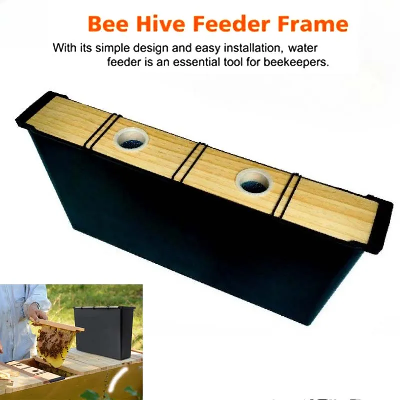 

Bee Frame Feeder 4L Water Food Feeder Deep Frame Water Feeder Beekeeping Equipment Beehive Beekeeping Water Dispenser