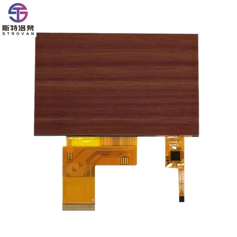 4.3 inch tft lcd touch screen 480*272 custom lcd display New material wood grain LCD display module