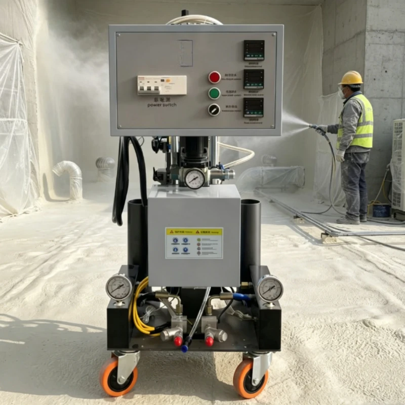 Polyurethane Foam Spray Unit Portable Two Part PU Sprayer For Household Wall Thermal Insulation Waterproof Repair Jobs