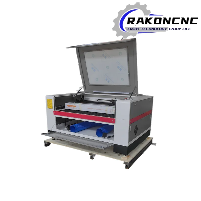 Macchina per incisione e taglio laser CO2 1300x900mm con controller Ruida Ampia area di incisione per legno acrilico artigianato in pelle 100w