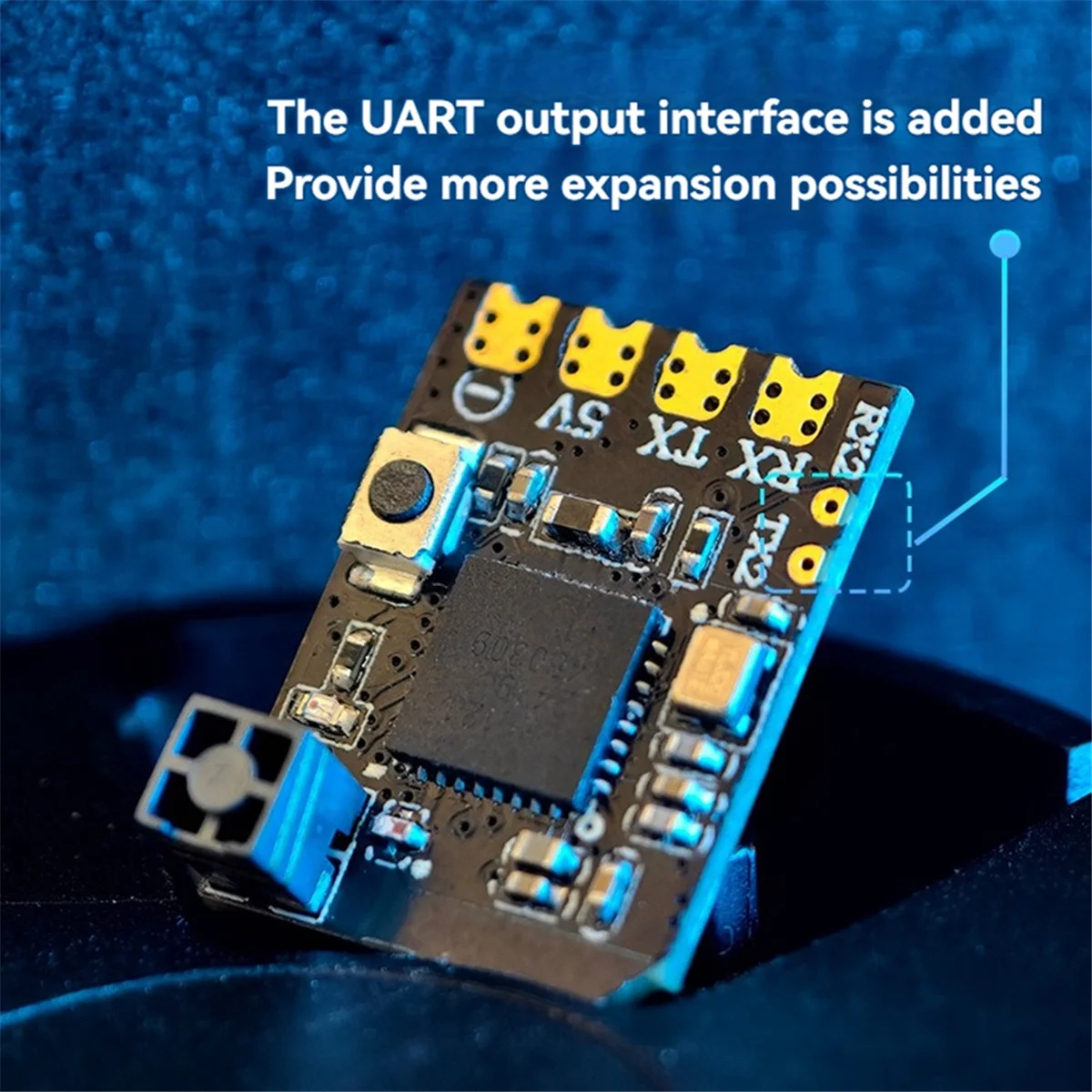 AB51 XR2 Nano 2.4GHz ExpressLRS Receptor Torre Antena LR1121 Transceptor com Módulo Wi Fi Embutido