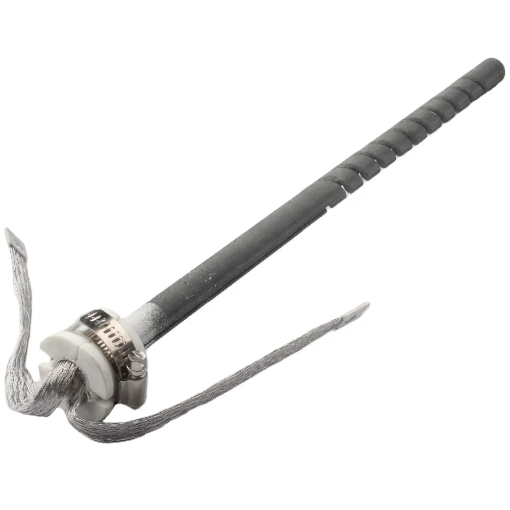 Fornalha Espiral Dobro Sic do Carboneto de Silicone Elemento Aquecimento
