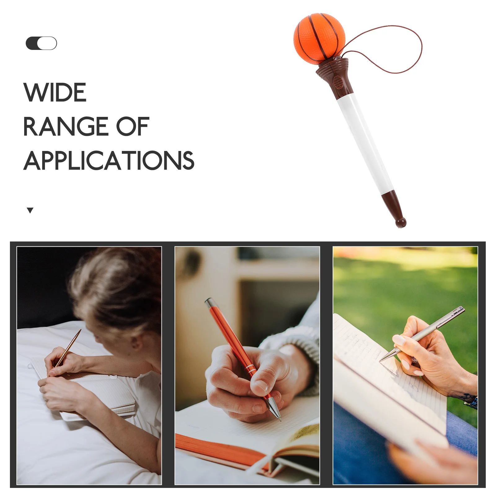 

2 шт., креативные баскетбольные ручки, легкие портативные чернильные ручки, забавный набор ручек для студентов, милый набор ручек, аксессуары для письма