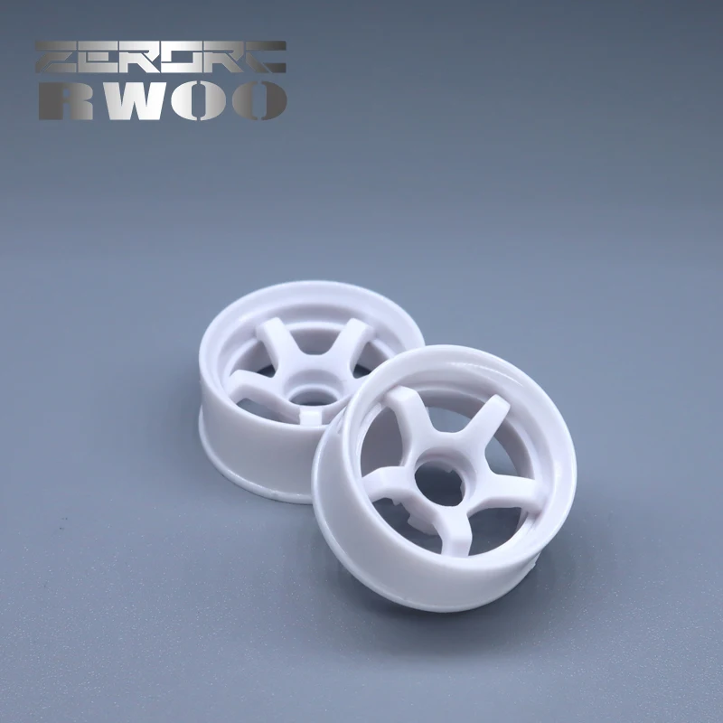 Rw00 22mm Electroplated Wheel Hub Mr03 Adjustable Degree Offset For Zerorc Rc Drift Car