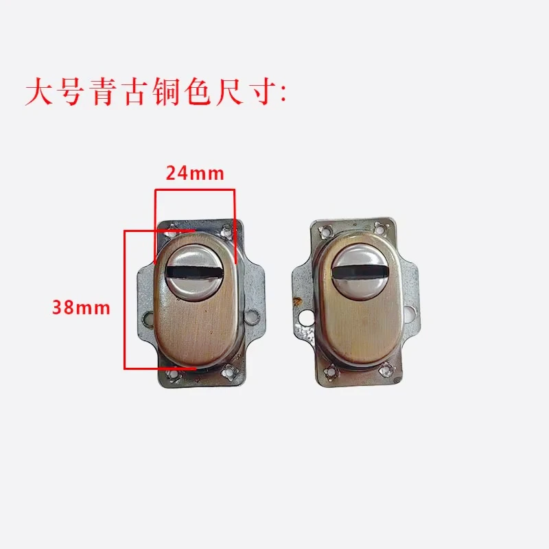 1PCS Stainless Steel Anti-theft Door Accessories Universal Lock Core Protective Cover