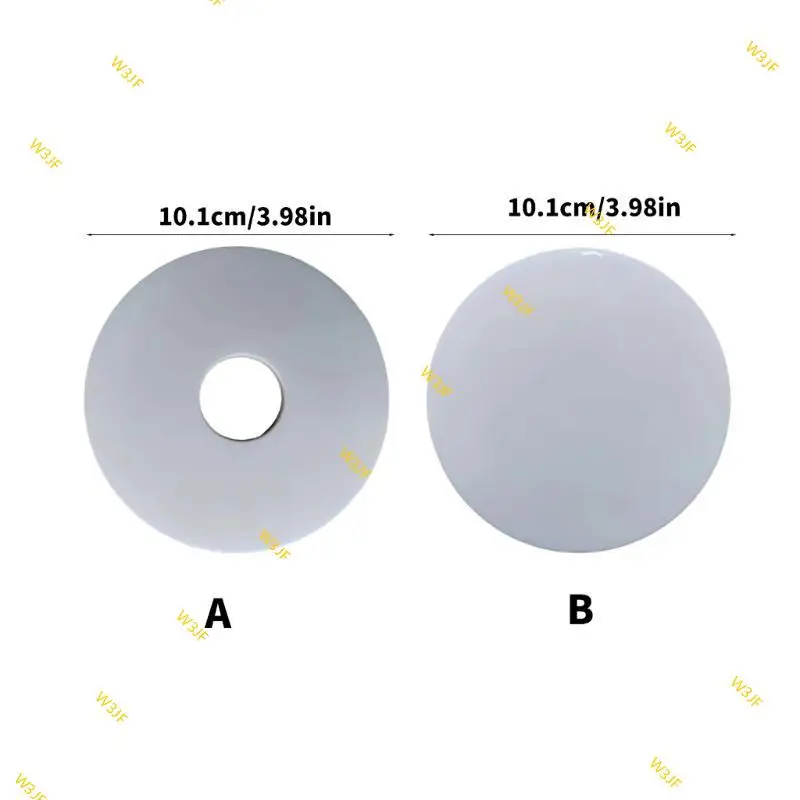 

W3JF Baby Strollers Wheel Cover White Lid Caps Easy to Install for Yoya/Yoyo Models