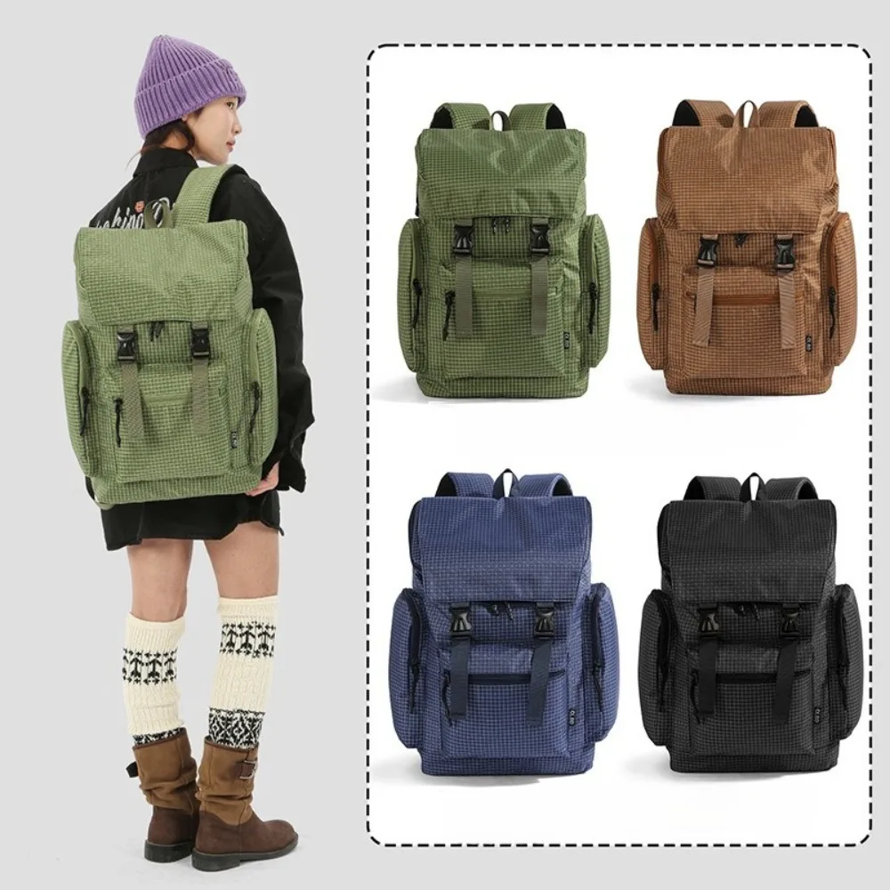 

Large Capacity New Men's Trendy Schoolbag Travel College Student Computer Fashion Design Advanced Sense Backpack Multifunctional