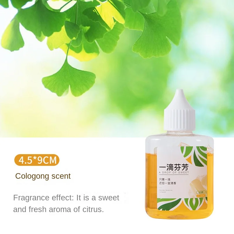 50ML A Drop of Fragrance Freshener Air Freshener Household Deodorizer for Bathroom Diffusion Long-lasting Freshness Detergent