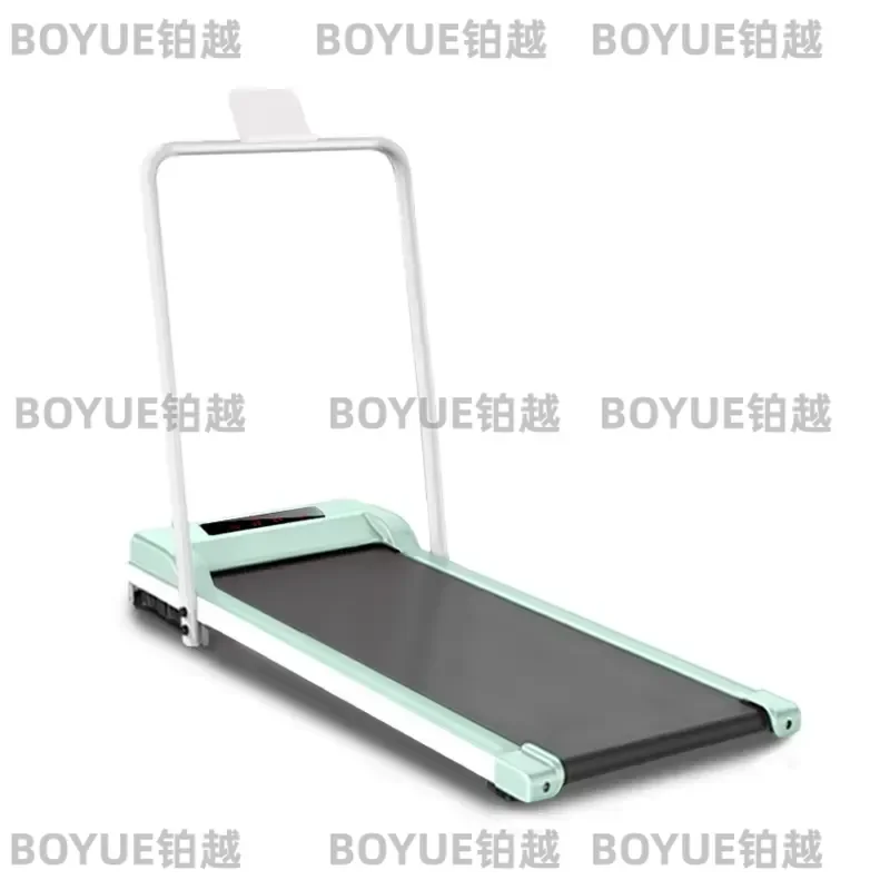 Compact Folding Walking Pad 2HP Electric Treadmill Bluetooth App Control Adjustable Speed Under Desk Home Fitness Equipment