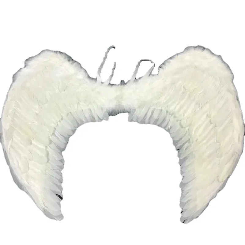 Girl Angel Feather Wings Party Wing Wedding Birthday Halloween Christmas Show Dance Stage Performance Props Costume