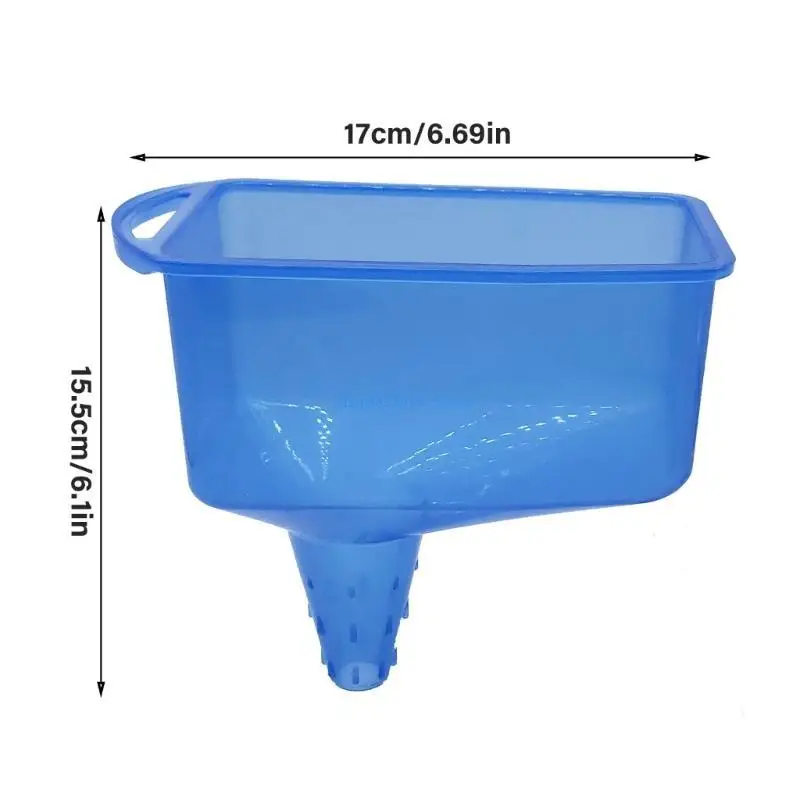 T3LF Stable Square Funnel Unique Funnel Easy Clean for Precise Liquid Handling In Cooking DIY & Vehicle Maintenance