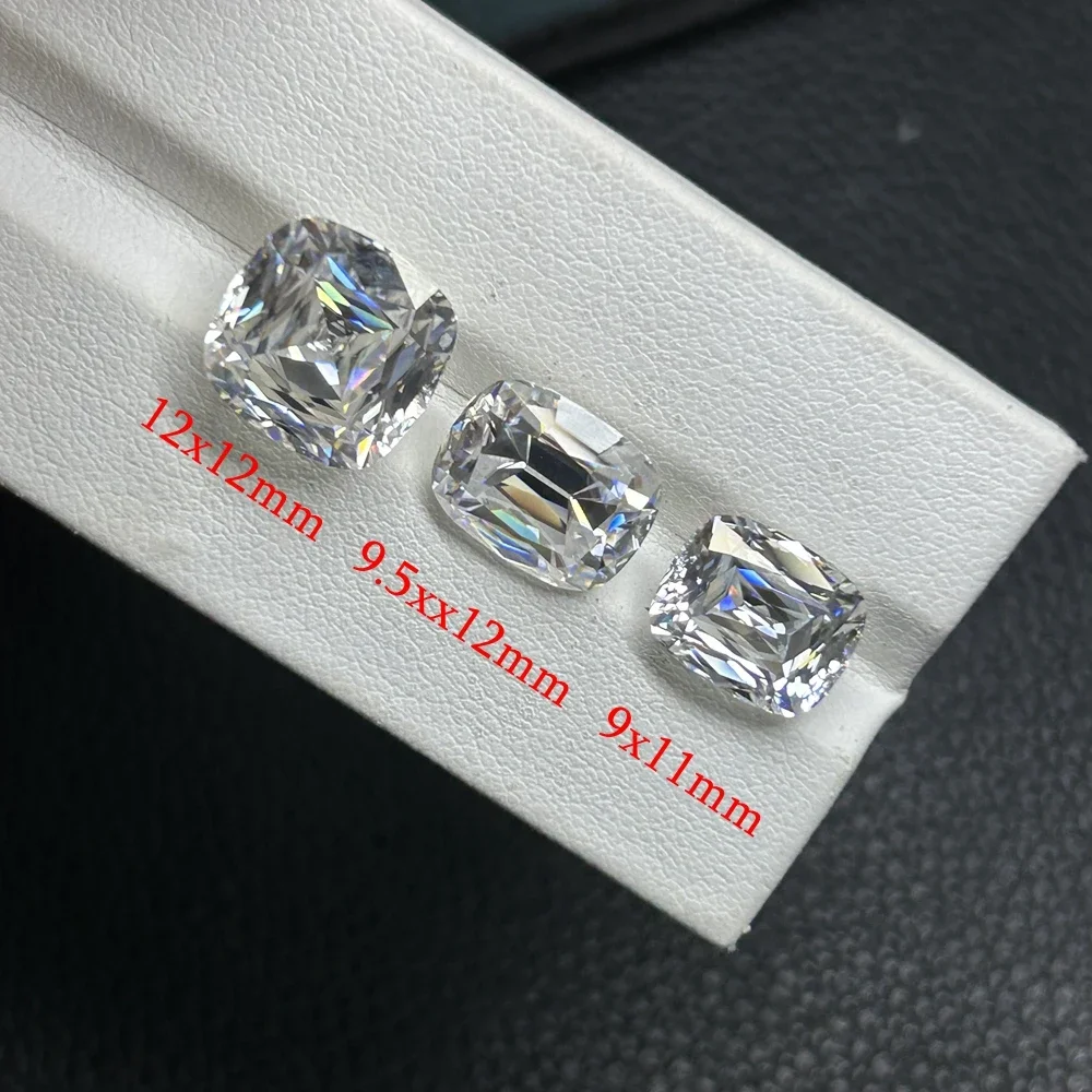 Meisidian-Old European Cut Cushion Moissanite D VVS1 Ashoka Cut Diamond for Ring