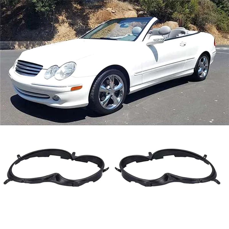 

1 Pair Car Headlight Sealing Strip Head Light Lamp Cover Gasket for Mercedes Benz W209 CLK 03-09 2098260191 2098260291